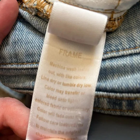 Frame Denim Le Garçon Size 28 - Picture 11 of 11